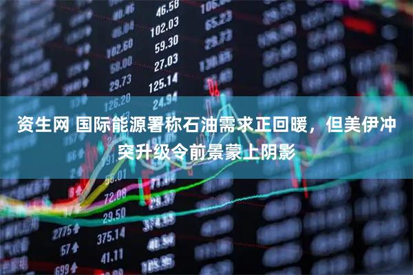 资生网 国际能源署称石油需求正回暖，但美伊冲突升级令前景蒙上阴影